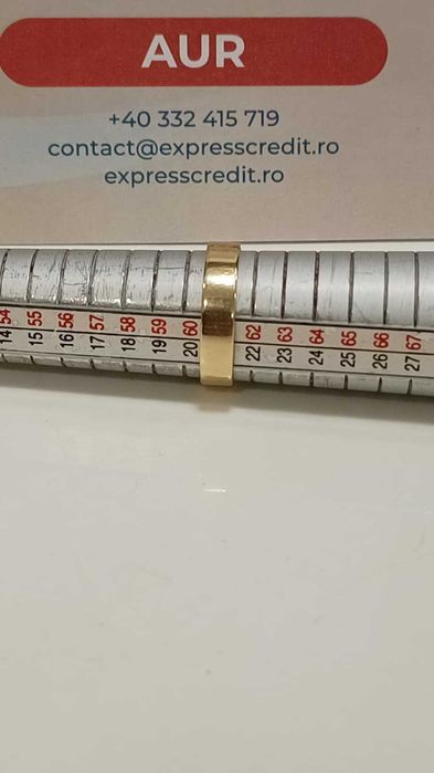 [AG24] Verigheta aur 14K 3.43gr B.45429.2-Garantie 2 ani