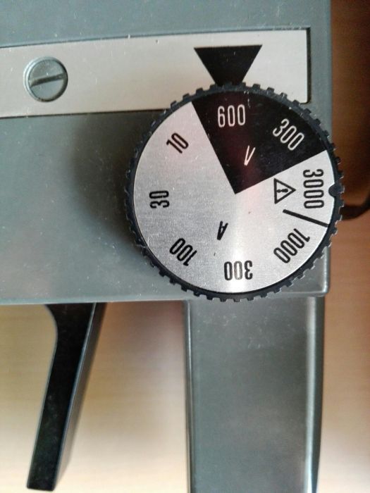 Клещови ампермер волтмер PK 210 Чехословакия