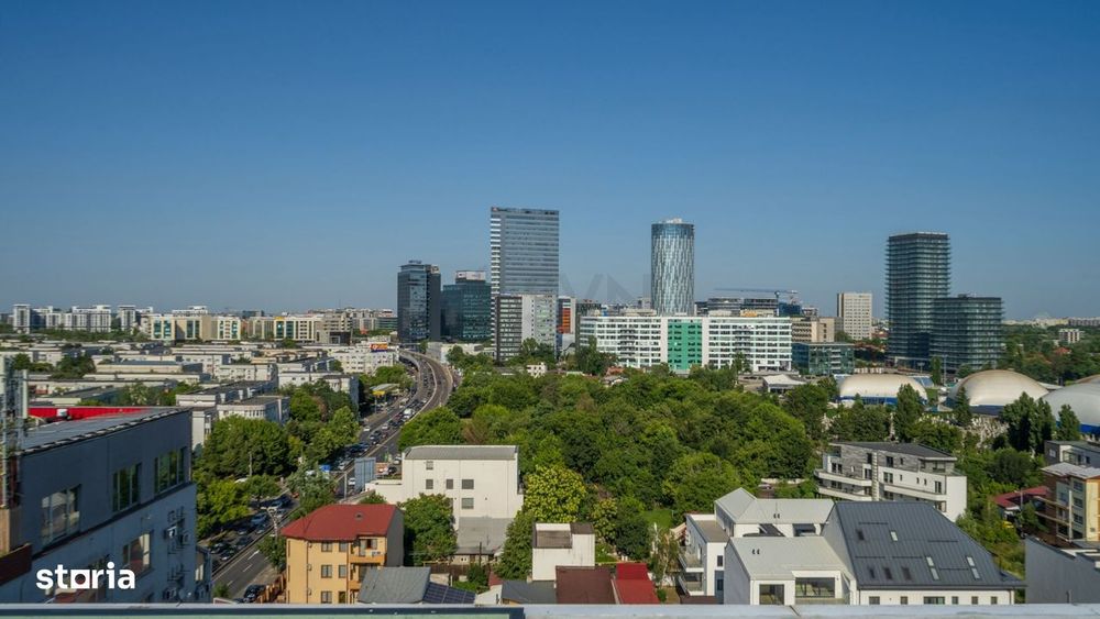 Penthouse pe un nivel complet I Panorama 360 I Herastrau — fotografia 3