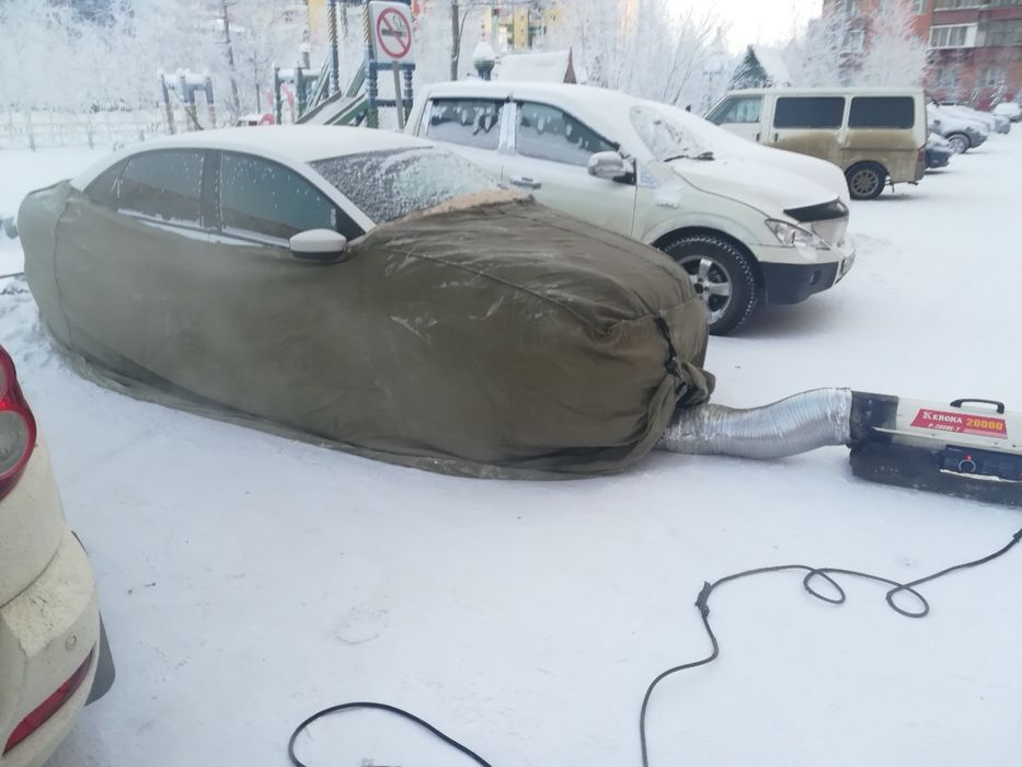 Отогрев авто прикурить авто