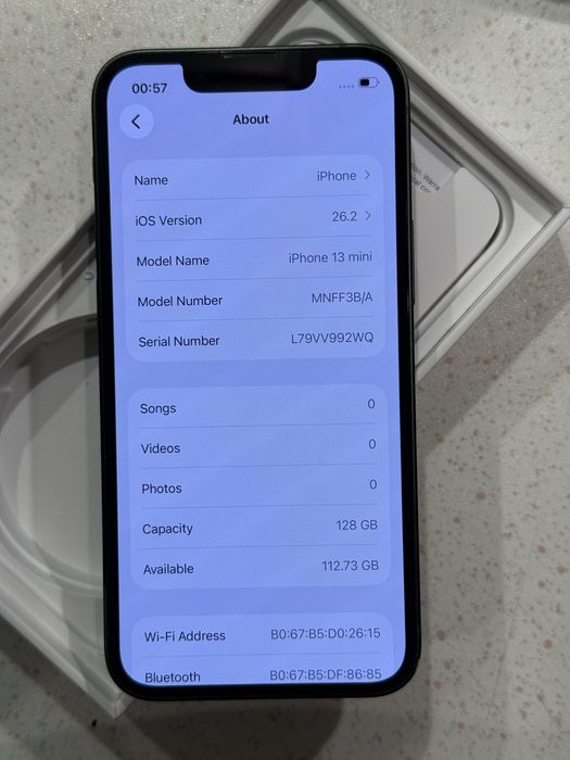 iPhone 13 Mini 128GB Green – Перфектен, 100% Батерия. Гаранция!