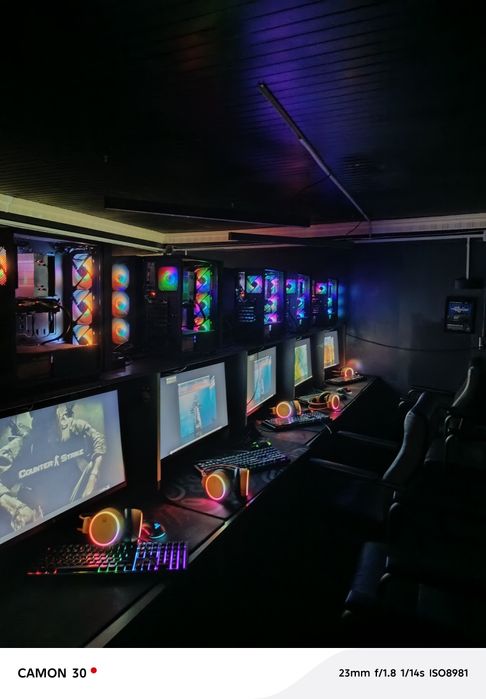 Kampyuter 10 dona mebellari blan Naushnik mishka klavish kori