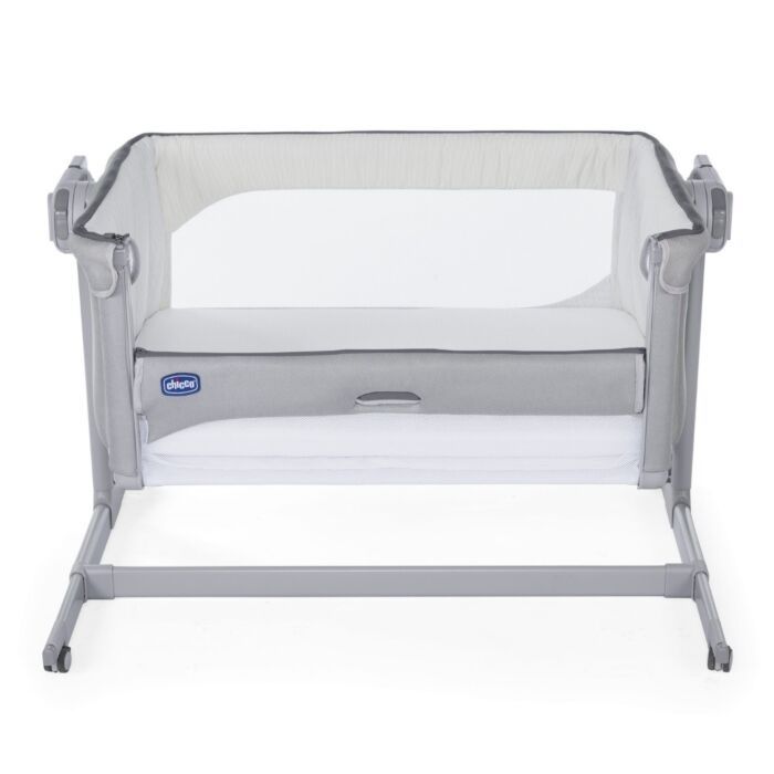 Chicco: Кроватка-манеж Next2Me Magic Grey 0м+