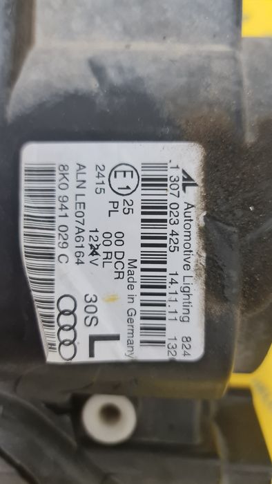 Far stanga xenon led Audi A4 b8 S4 8k0941029c spart
