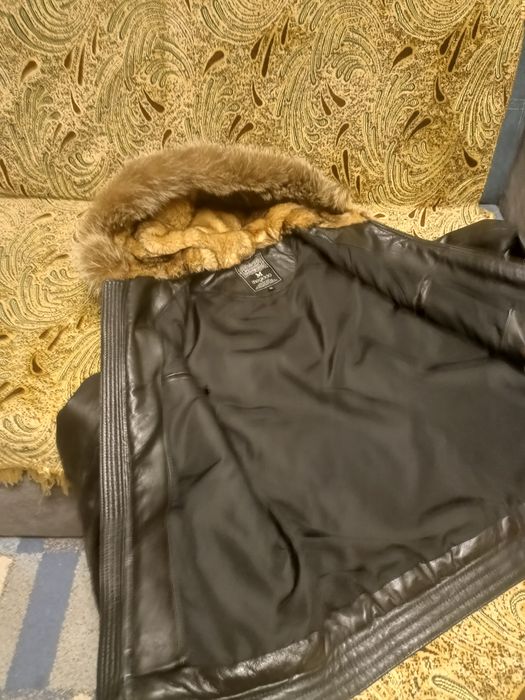 Натуральная кожа волк