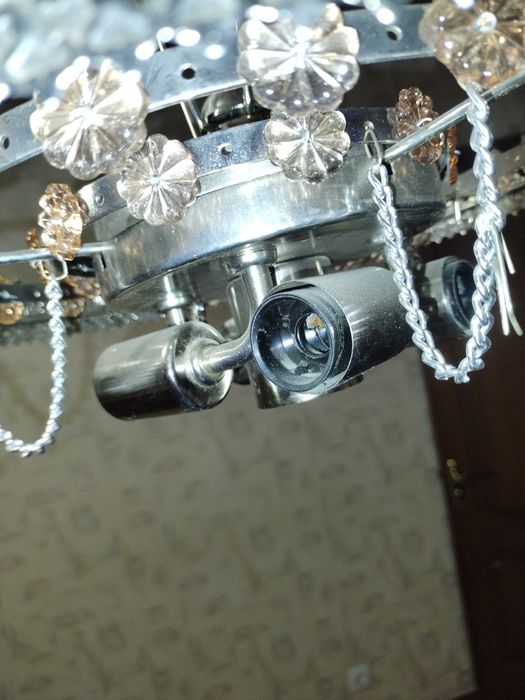 Люстра винтажная Хризантема