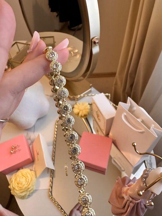 Colier Swarovski Angelic Gold