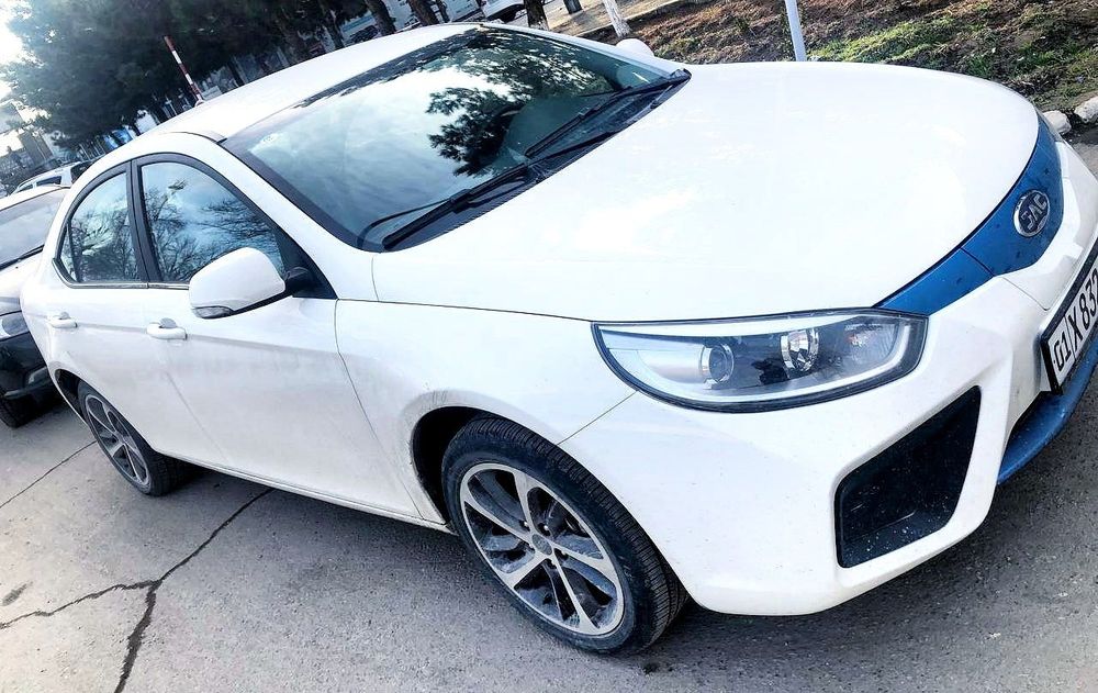 Электромобиль JAC растоможен