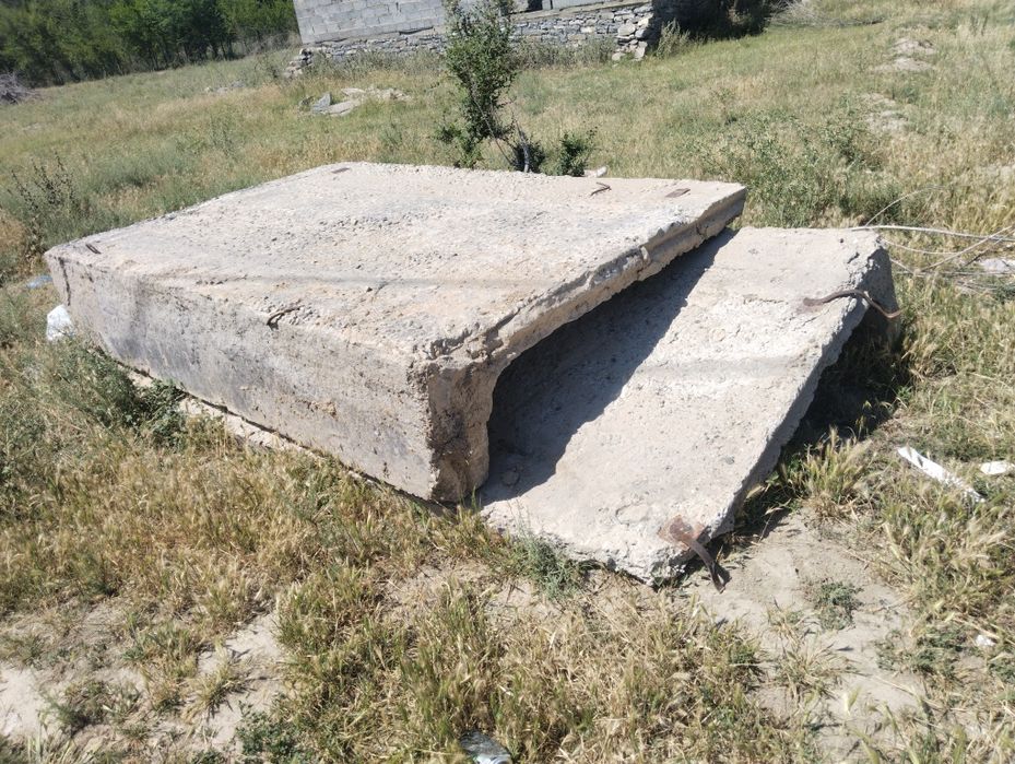 Плита, цемент, забор