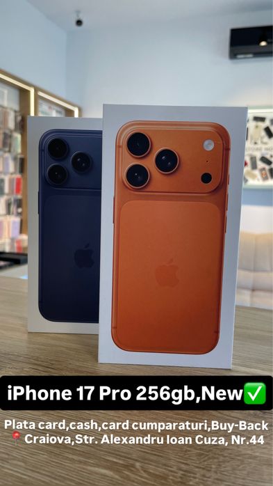 iPhone 17 Pro 256gb,New |•| G Store Mobile