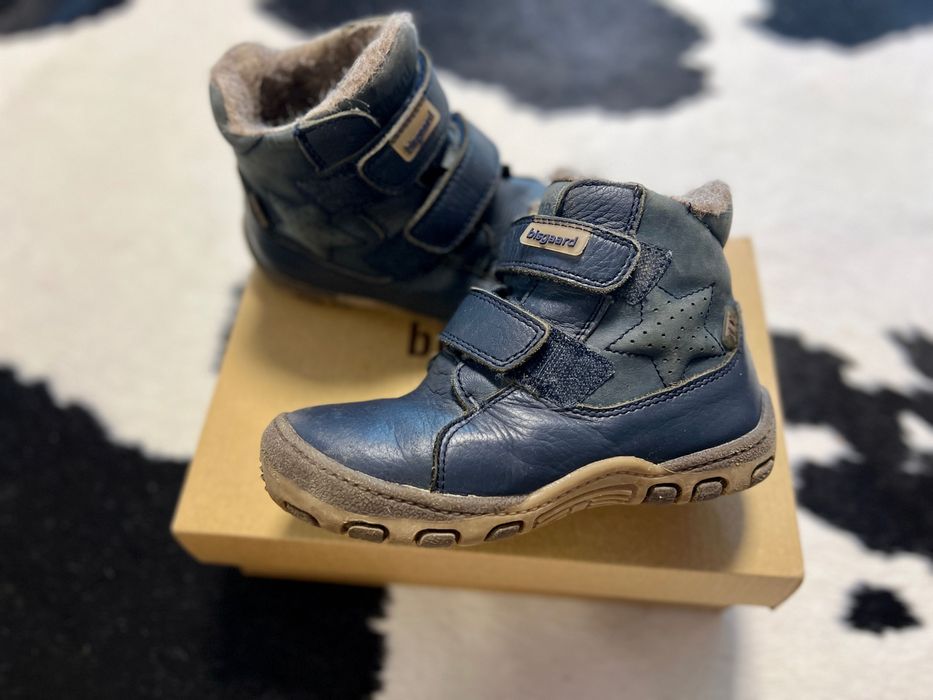 Ghete Bisgaard nr.27 piele/lana