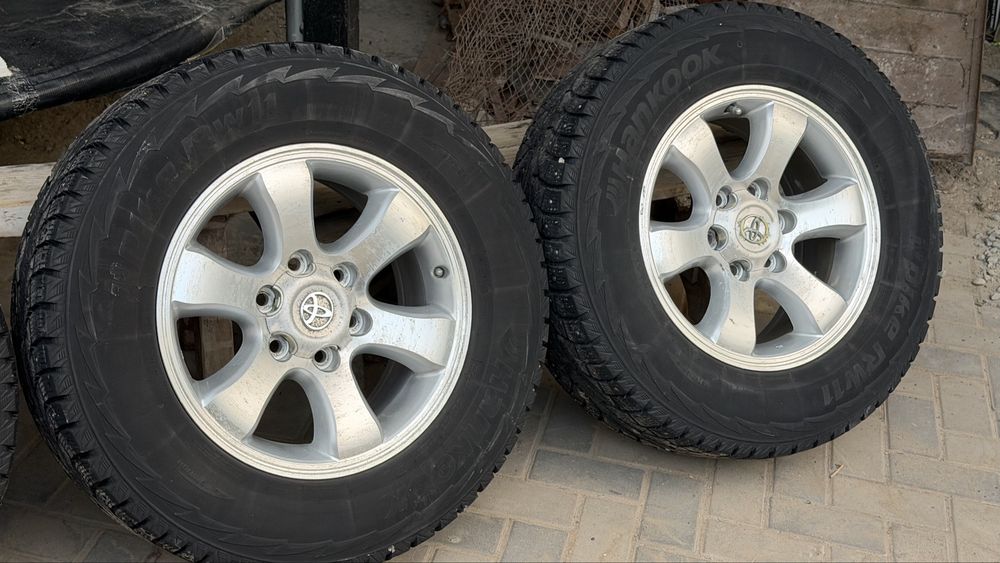 Prado диски с резиной Hankook