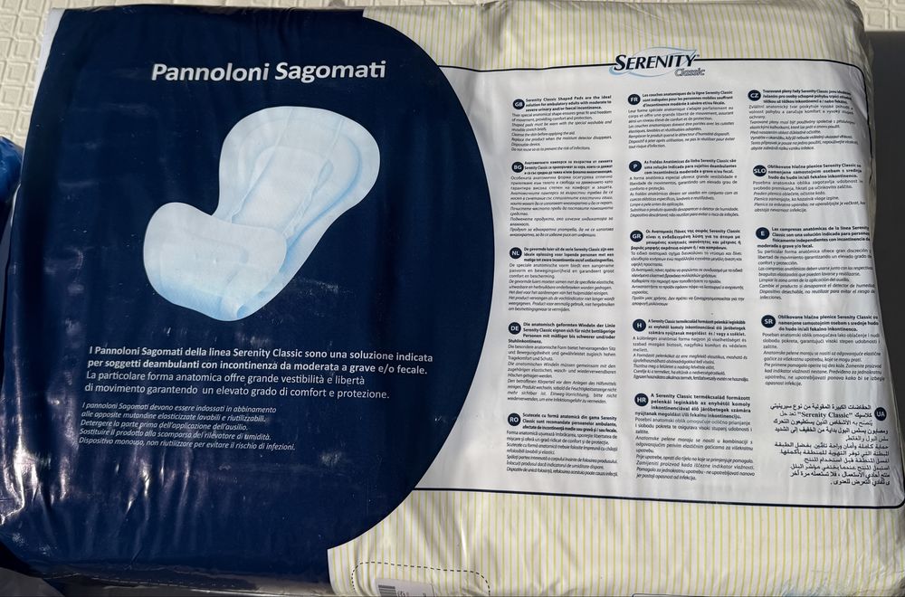 Serenity scutece pentru adulti
