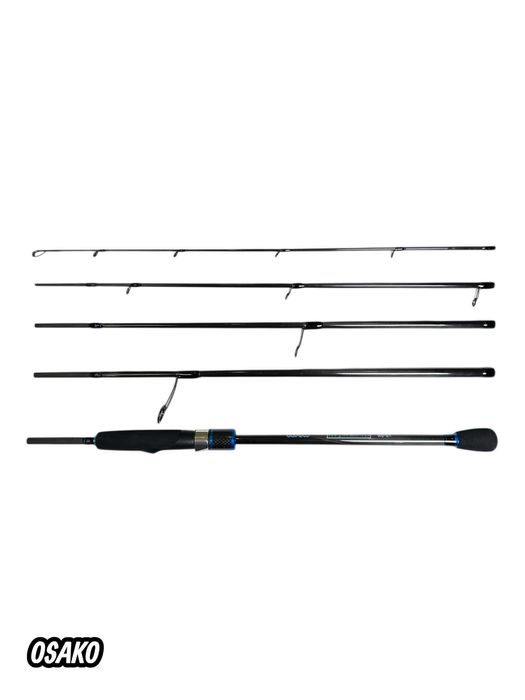 Спининг въдица на 5 части Osako 2.28(3-15гр) и 2.40мт(5-25гр и 5-35гр)