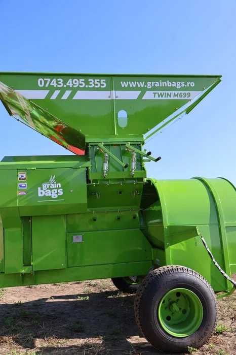 Moara crimping 4 valturi - incarcare pasta porumb in SILOBAG