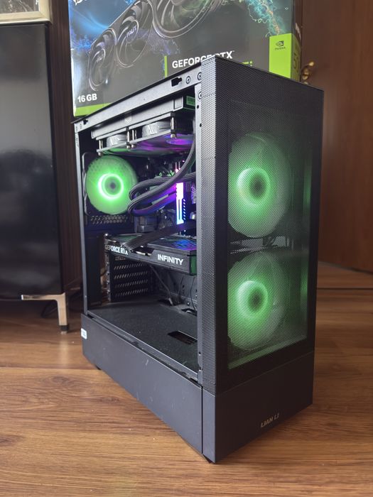 Геймърски компютър/ I5 11400F/Водно/32GB/RTX 5060Ti 16GB/1.5TB SSD