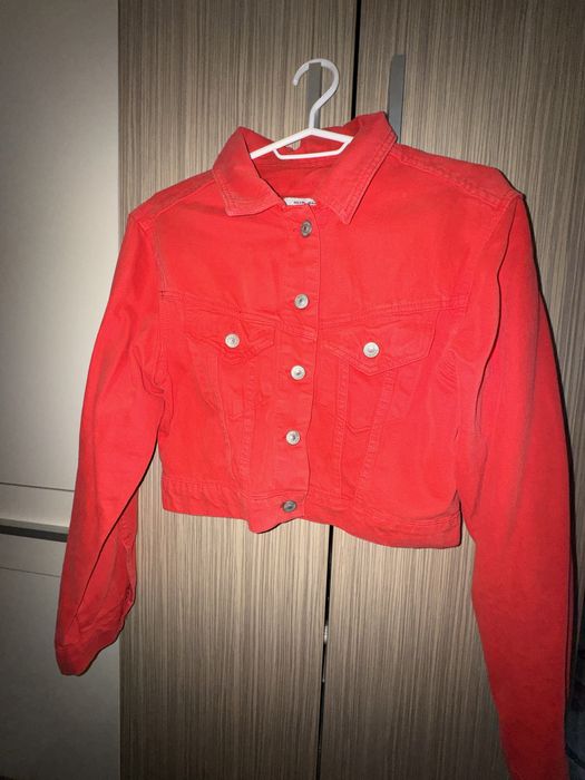 Късо дънково яке