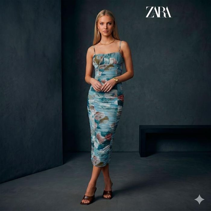рокля ZARA S размер