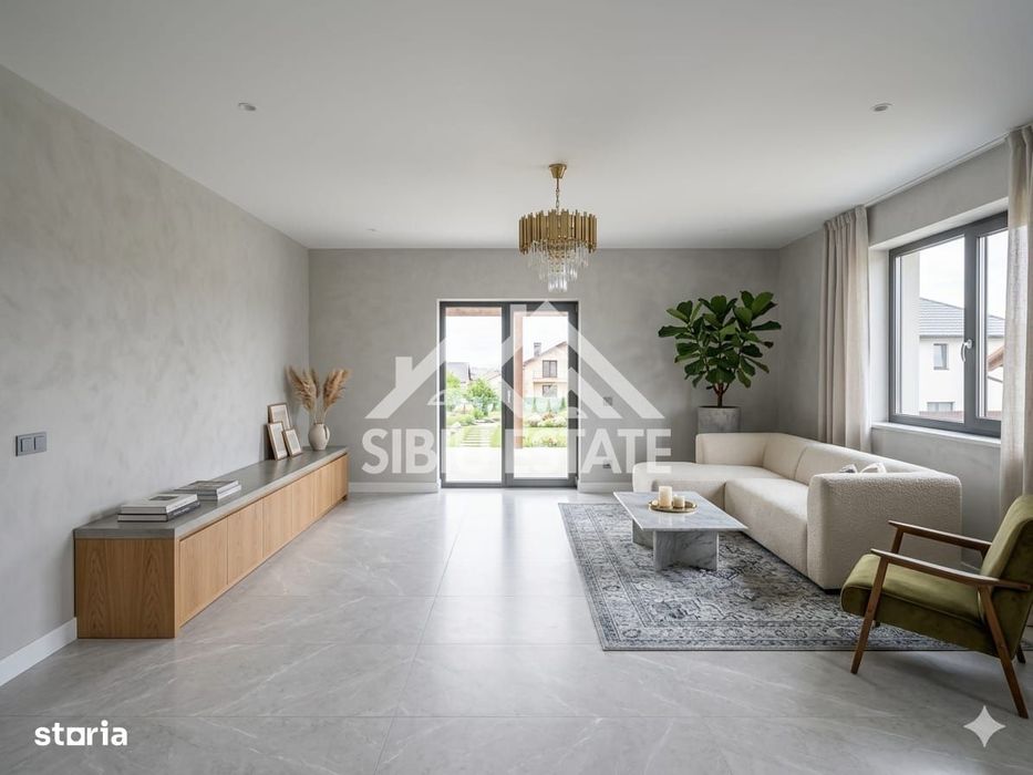 Casa Sibiu Calea Cisnadiei 4 camere, 2 bai, terasa NOU