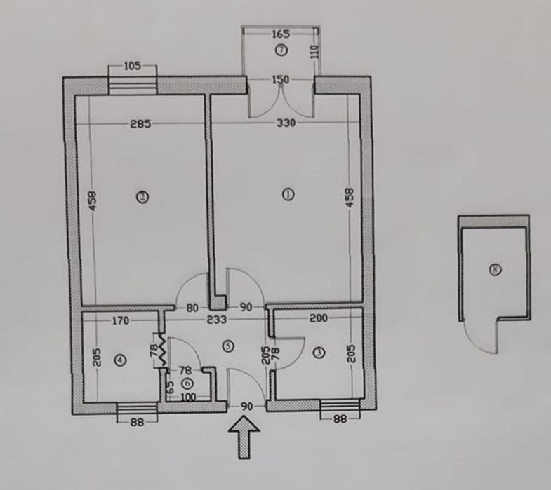 Particular vand apartament 2 camere Bucurestii Noi
