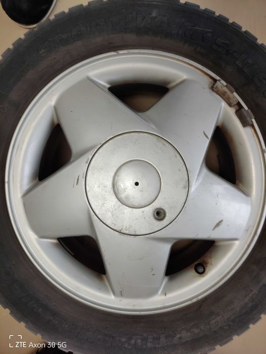 Алуминиеви джанти с гуми 6Jx15, 4х100, ET49 - 5бр.