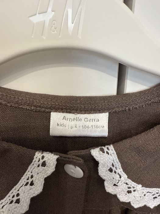 Детское платье льняное  3000