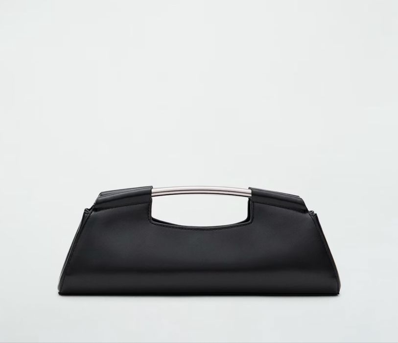 Кожанная сумка Mango