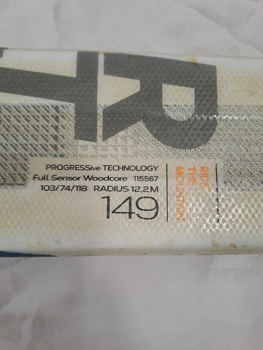 Ски Volkl VÖLKL RTM 149 см. + щеки Tecnopro Carve 115 см