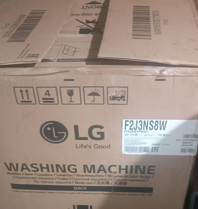 LG stiralniy mashina 6 kg 10 yil garantiya