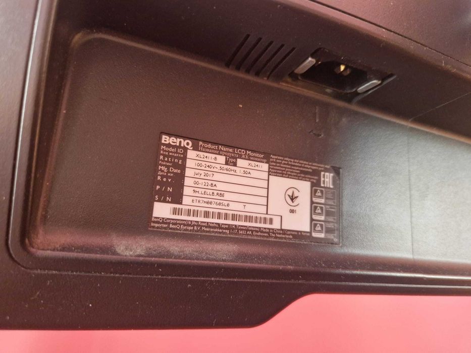 Monitor gaming BenQ Zowie - XL2411K, 24", 144Hz, negru