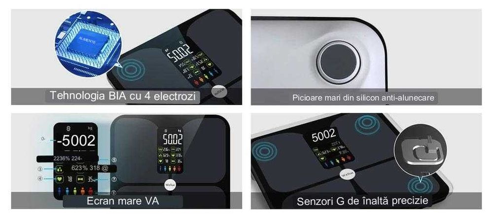 Cantar Corporal Smart, LAPULSE, F4 , 15 Masuratori