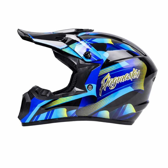 Casca Moto Enduro Cross ATV - S / M / L / XL - Albastru