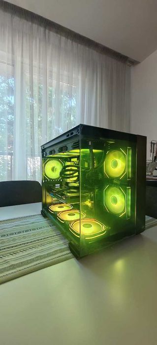 Супер Геймърско PC Ryzen 5 9600X/32Gb D5 6400Mhz G.Skill/1TB SSD/RX 9060XT 16Gb/WiFi&BT/Гаранция