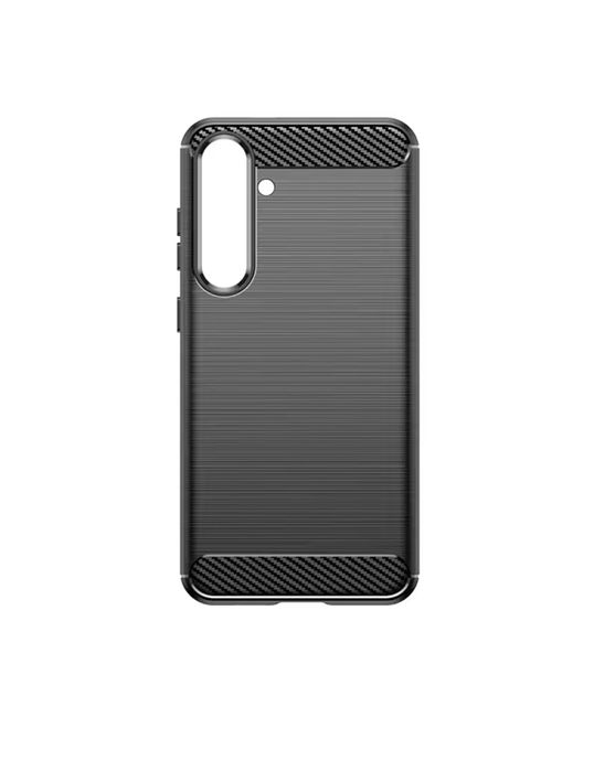 Samsung S23/S24/S25/S26 PLUS/ULTRA Husa Silicon Carbon Top Down Neagra
