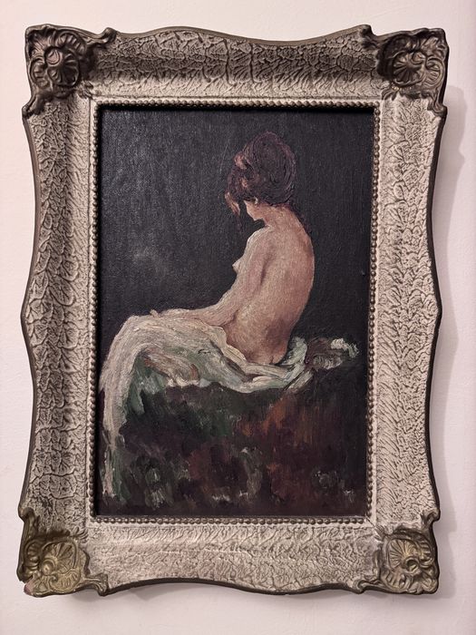 Tablou splendid cu un discret nud artistic