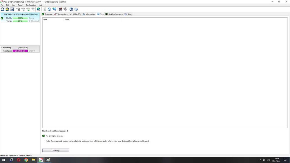 Външен Хард Диск 22TB 7200RPM WD + USB-C кутия AXAGON | Гаранция 2028