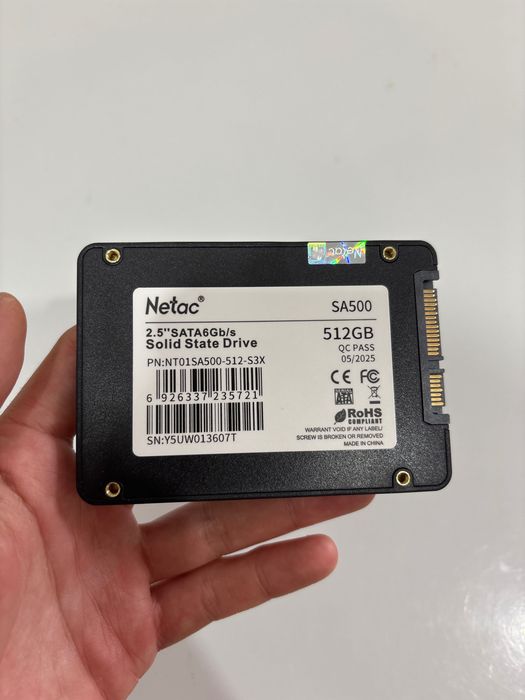 SSD Netac 500GB Sata