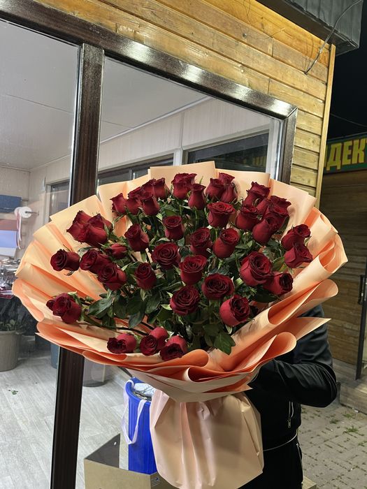 Розы 100см 480тг