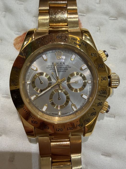 Часы Rolex позолоченные автоподзаводом