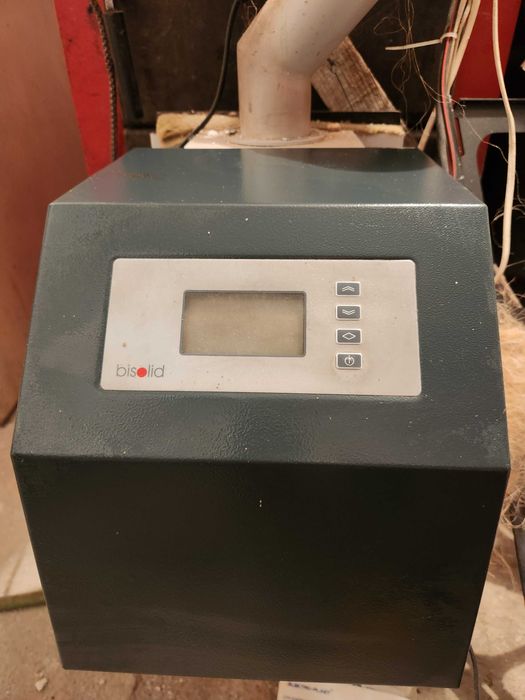Пелетна горелка Bisolid GP 32_B (32 kW) – работеща