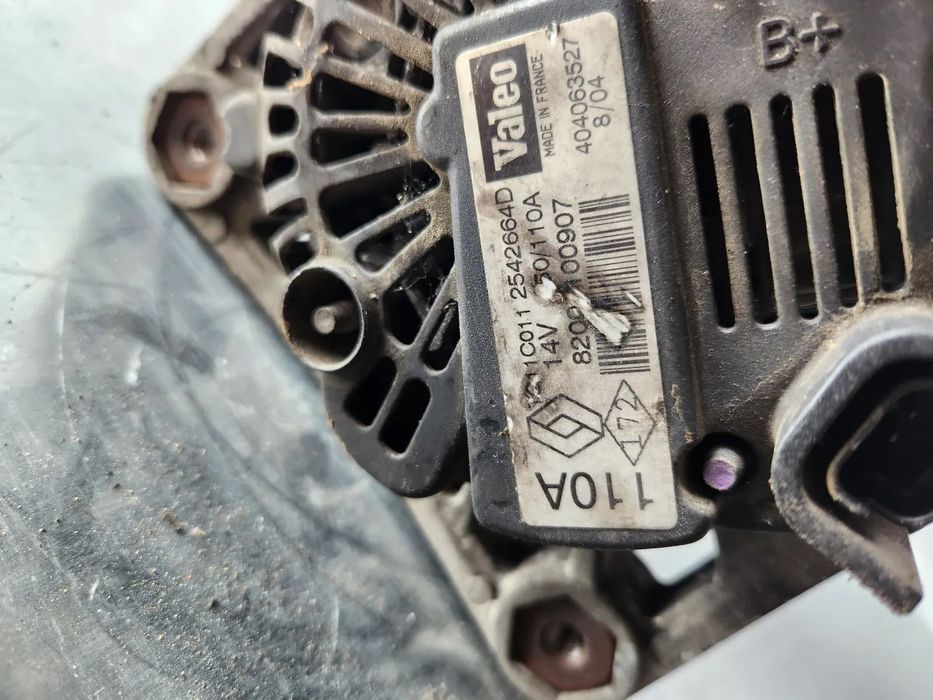 Alternator Renault Megane 2 Scenic 2 Clio Kangoo.1.5 Dci Cod  Factura Si Garantie