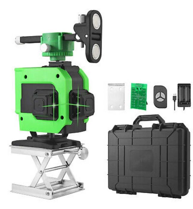 Aparat cu laser verde 4 acumulatori