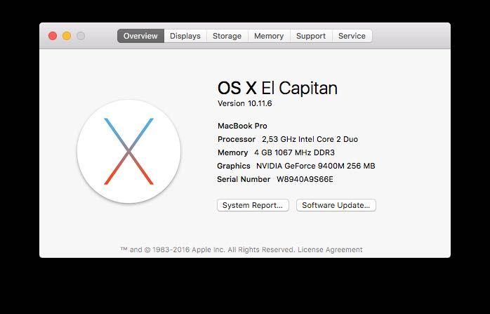 MacBook Pro 13" 2009 Silver #10009