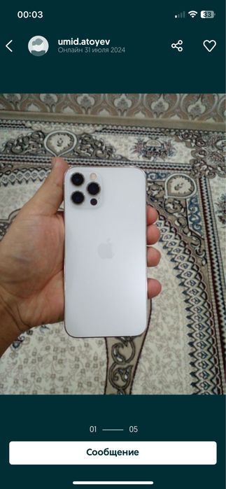 Iphone 12 pro 256 gb ideal