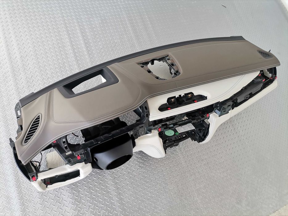 Табло BMW X5 F15 X6 F16 HUD Mocha Nappa Гладка Кожа