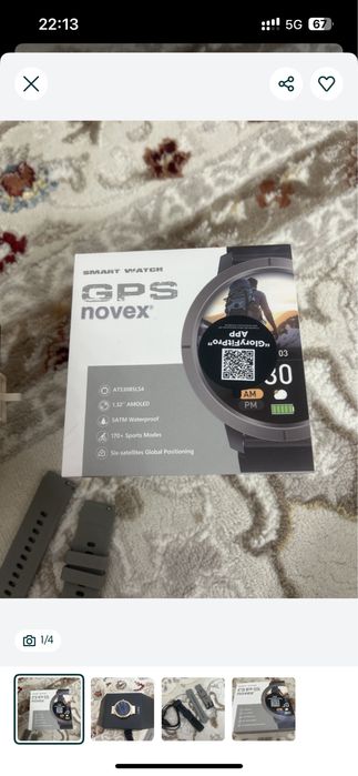 Smart Watsh GPS novex