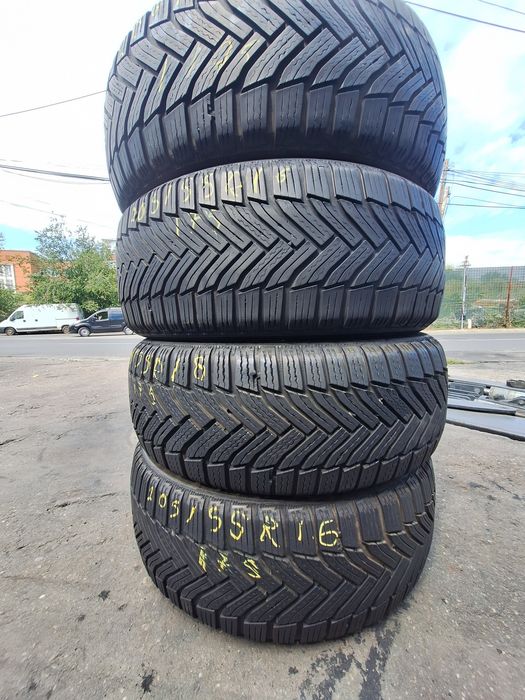 4 anvelope iarna 205/55r16 Michelin 2022/2023/2021  Montaj Gratuit