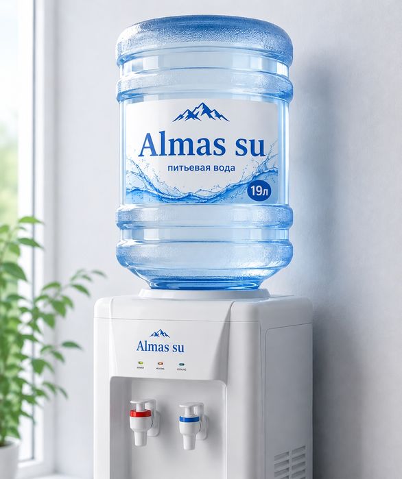 Питьевая вода Шымкент 19лит Almas su