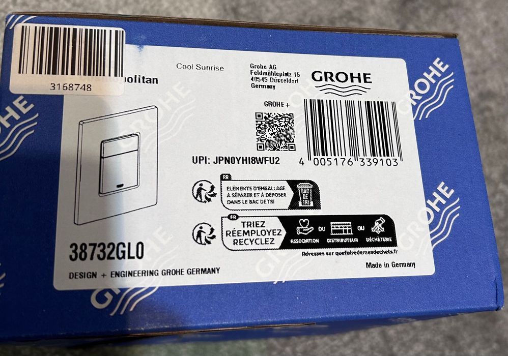 Clapeta acționare Grohe cosmopolitan