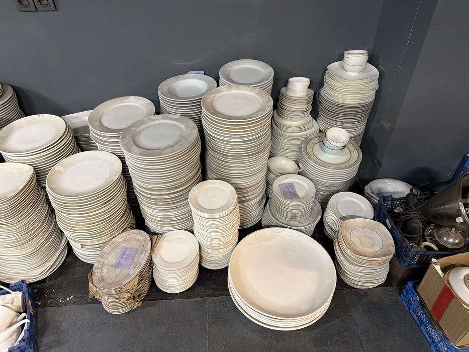 Посуда тарелки для заведения и просто